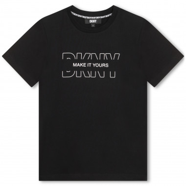 T-shirt imprimé contrastant DKNY pour GARCON