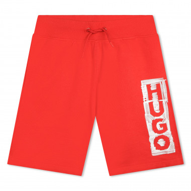 Bermuda de jogging avec logo HUGO pour GARCON