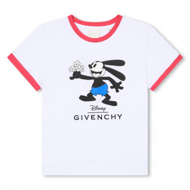 T-shirt avec bords contrastés GIVENCHY pour FILLE